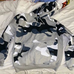 Camo champion hoodie